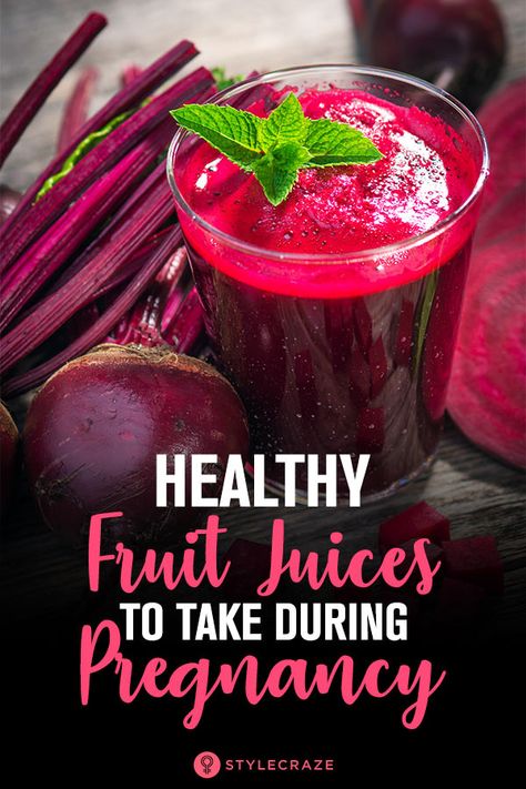 5 Healthy Fruit Juices To Take During Pregnancy Pregnancy Juicing Recipes, Foods While Pregnant, Pregnancy Juices, Smoothies For Pregnancy, Pregnancy Drinks, Healthy Fruit Juice, Nutrition For Pregnancy, Coffee During Pregnancy, Pregnancy Super Foods