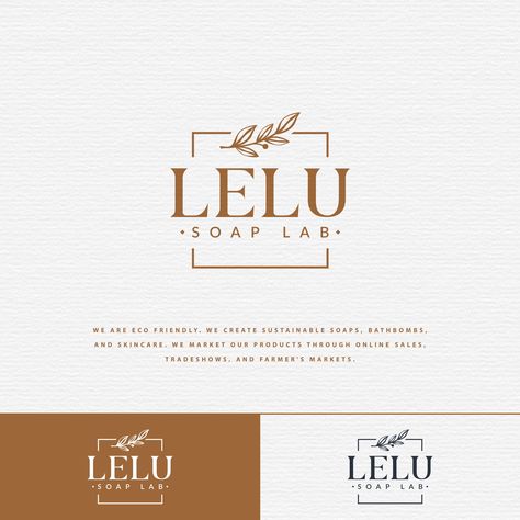 Cosmetic Labels Design, Skincare Logo, Eco Logo, Lab Logo, Eyelash Logo, Logo Design Inspiration Creative, Logo Design Tutorial, Cosmetic Logo, Beauty Logo Design