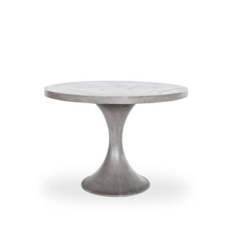 eclecticgoods.com Round Concrete Dining Table, Concrete Outdoor Dining Table, Round Outdoor Dining Table, Cement Table, Color Concrete, Concrete Dining Table, Trendy Furniture, Planter Table, Patio Dining Table