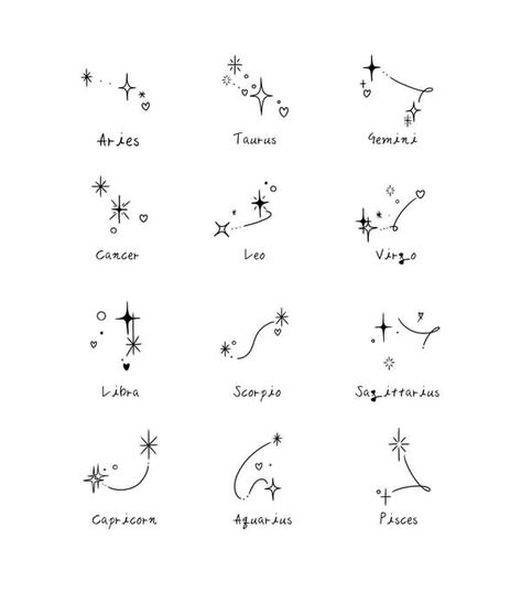 Zodiac Sign Couple Tattoos, Astrological Signs Tattoos, Family Astrology Tattoo, Meaningful Tattoos For Men, Astrology Tattoo, Hidden Tattoos, Matching Sister Tattoos, Minimal Tattoo Design, Leo Tattoos