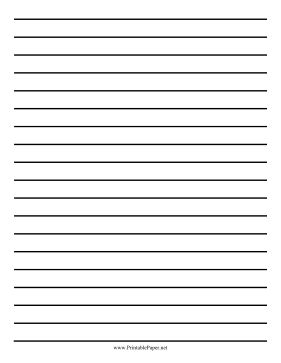 Great for people with low vision or trouble seeing the lines on traditional notebook paper, this writing paper has bold lines half an inch apart. Letter size. Free to download and print Lined Paper Template, Organic Geometry, Notebook Paper Template, Paper Template Free, Printable Graph Paper, Word Line, Printable Lined Paper, Improve Your Handwriting, Word 2007