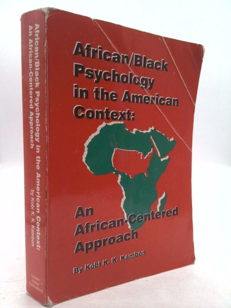 Title: African-Black Psychology in the American Context: An African-Centered Approach Author/Editor: Kambon, Kobi K. Publisher: Nubian Nation Publications Date: 1998 Format: Paperback Condition: Good  Condition Description: Shelf and handling wear to cover and binding, with general signs of previous use. Wear visible to covers and spine. No markings or notations. Secure packaging for safe delivery. Femininity Books, Black Psychology, African Books, Black American Culture, African Aesthetic, Sociology Books, Yoruba Language, African Literature, African American Books