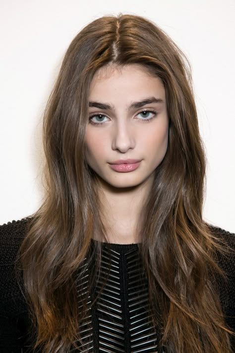 Growing Out Bangs, Hair Trends 2015, Hair Colorful, Fall Hairstyles, Taylor Marie Hill, Brunette Color, 2015 Hairstyles, Taylor Hill, Rosie Huntington Whiteley