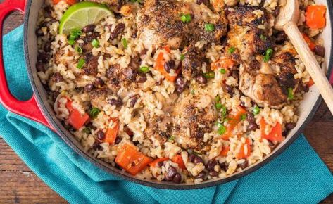 Kwanzaa Recipes, Jerk Chicken Seasoning, Jerk Chicken Rice, Risotto Mushroom, Old Bay Crab Cakes, Jerk Chicken And Rice, Mccormick Spices, Salmon Cakes Recipe, Dinner Board