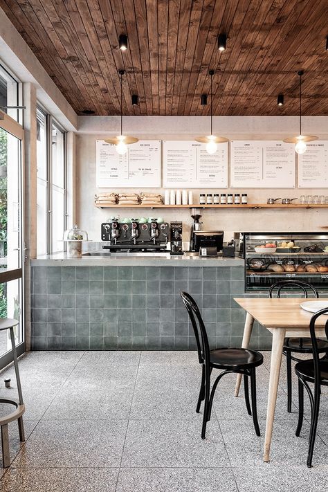 The hardest working little café in Randwick | Indesignlive A Restaurant, A Coffee, The Wall, Coffee Shop, Cafe, Restaurant, Coffee, Wall, Design