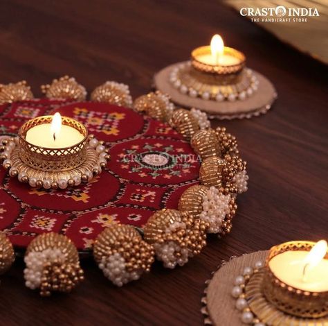 Henna Decoration Ideas Decor, Diwali 2024, Diwali Diya Decoration, Thali Decoration, Diwali Gift Hampers, Diya Decoration, Goddess Of Wealth, Thali Decoration Ideas, Mehndi Night