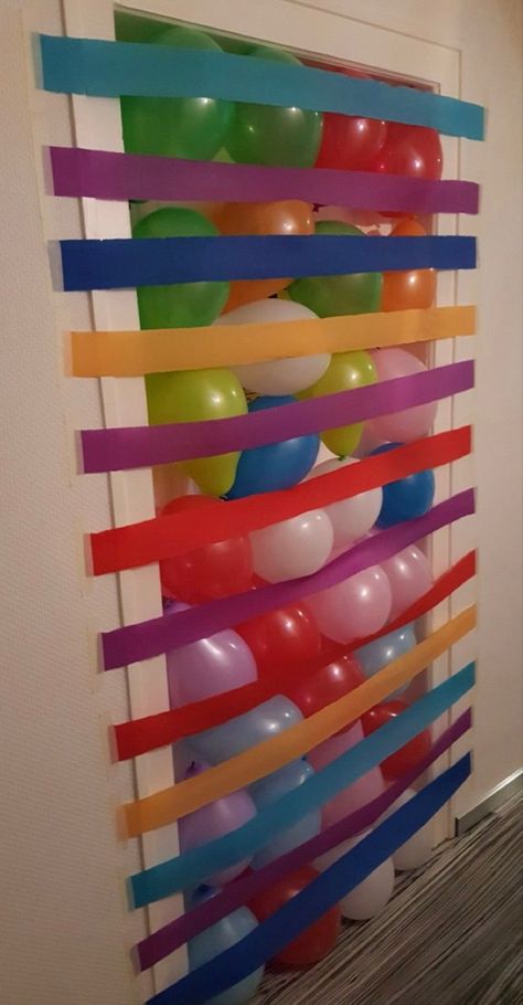 Diy Birthday Room Decor, Birthday Diy Activities, Best Way To Celebrate Birthday, Intimate Kids Birthday Party, Cute Diy Birthday Decorations, 5th Birthday Ideas For Boys At Home, Birthday Hallway Decorations, Kids Birthday Ideas At Home, Decorating Birthday Room