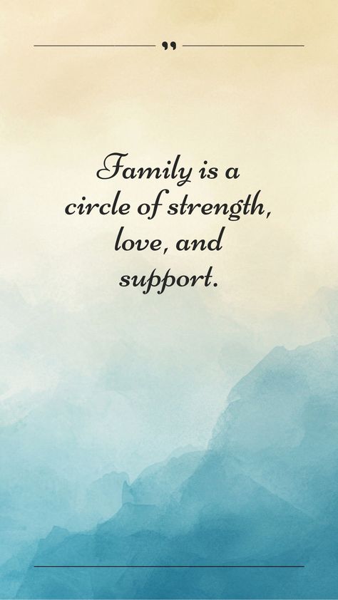 The family circle is unbreakable, built on strength, love, and endless support. Together, we lift each other up and grow stronger. 🔄❤️ #FamilyCircle #SupportAndLove #StrengthInFamily Happy Family Aesthetic, Family Strength Quotes, Family Support Quotes, Motherhood Quotes, Family Circle, Strong Family, Quotes About Motherhood, Grow Strong, Up Quotes