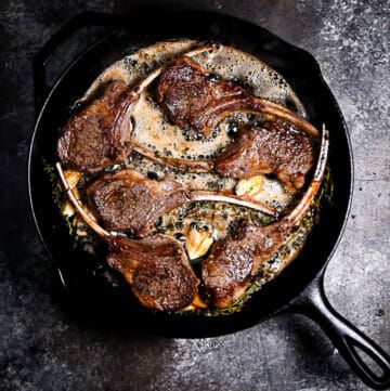 Pan Seared Lamb Chops - What Should I Make For... Pan Seared Lamb Chops, Seared Lamb Chops, Lamb Chops Pan Seared, Grilled Lamb Chop Recipes, Lamb Lollipops, Grilled Lamb Chops, Lamb Chop Recipes, Lamb Chop, Lamb Ribs