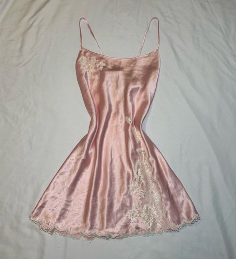 Berryapple.closet on Instagram: “Victoria’s Secret Madison beer famous slip dress💕🌸 Size large and medium, some snags are present (try on was for large) Please check all p…” Victorias Secret Sleepwear, Victoria Secret Nightwear, Lingerie Slips, Cute Lingerie Dress, Vs Slip Dress, Sleep Dresses, Victoria's Secret Sleepwear, Victoria Secret Lenceria, Victoria Secret Clothing