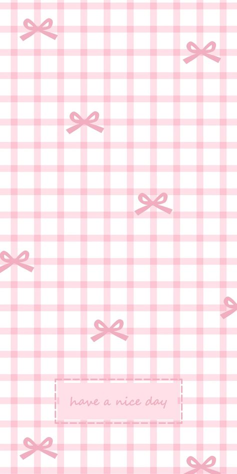 1/2 Lockscreen Bows Aesthetic, Blue Grid, Floral Cards Design, Pink Wallpaper Girly, Bow Wallpaper, Iphone Wallpaper Kawaii, Wallpaper Pink, Pink Bows, Preppy Wallpaper