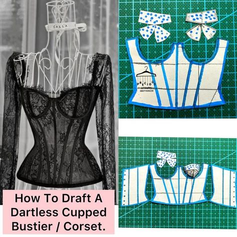 Cupped Corset, Welcome To Class, Corset Boning, Fashion Courses, Corset Pattern, Design Dresses, African Design Dresses, Student Fashion, Kids Coats