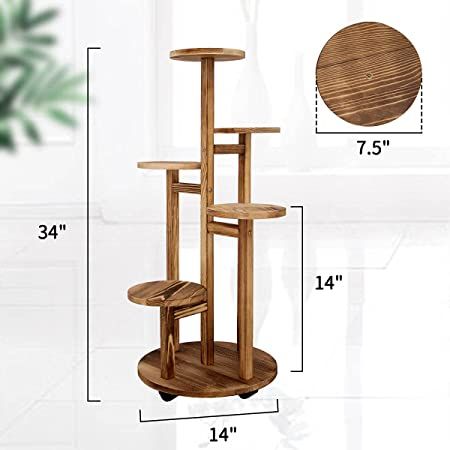 Corner Plant Stand Indoor Wood, Corner Racks For Living Room, Plant Display Living Room, Handmade Plant Stand, Stands For Plants Pots, Multi Tiered Plant Stand, Multi Plant Stand, Unique Plant Stands Indoor, Creative Plant Stands