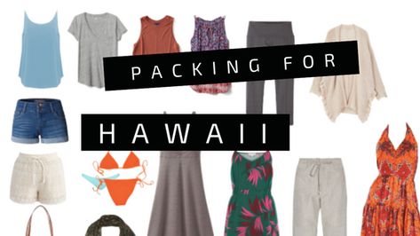 What to Pack for Hawaii: A Shoppable Packing List • Rise and Brine Week In Hawaii Packing List, What To Pack For Oahu Hawaii, Hawaii Packing List For Women Over 50, Hawaii Cruise Packing List, Kauai Packing List, Kauai Packing List For Women, Hawaii Packing List Outfits, Packing For Hawaii Vacation, Clothes For Hawaii Vacation