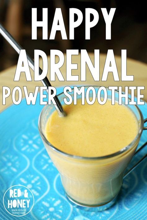 Adrenal Fatigue Diet, Mood Right Now, Power Smoothie, Adrenal Support, Adrenal Health, Smoothie Detox, Thyroid Health, Adrenal Fatigue, One Job