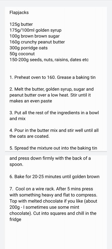 Homemade Flapjacks Recipes, Flapjack Recipe Easy, How To Make Flapjacks, Easy Flapjacks, Flapjacks Recipe, Flap Jack, Mince Pie Recipe, Flapjack Recipe, Mince Pie