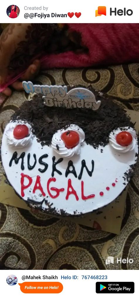 Happy Birthday Muskan Name Cake, Happy Birthday Muskan, Creative Birthday Cards, Happy Birthday Candles, Creative Birthday, Happy Birthday To Me, Mood Instagram, Happy Birthday Cakes, Birthday Candles