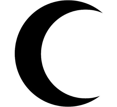 Moon Clip Art Free Images | Clipart Panda - Free Clipart Images Black Cresent Tattoo, Crescent Moon Tattoo Black, Big Crescent Moon Tattoo, Moon Crescent Drawing, Black Moon Tattoo Design, Black Crescent Moon Tattoo, Quarter Moon Tattoo, Black Moon Tattoo, Crescent Moon Tattoo Design