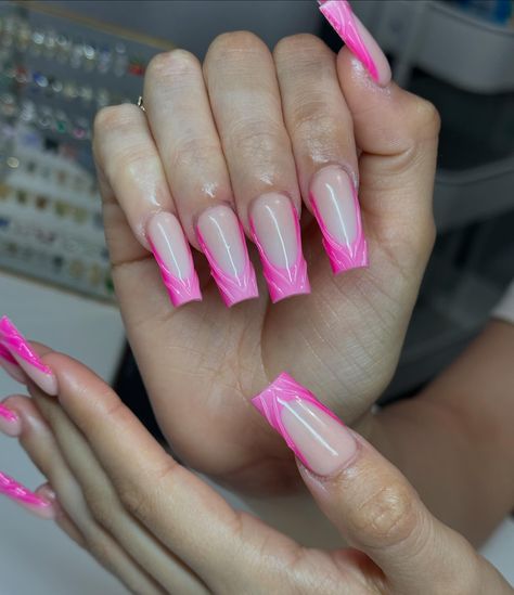 We LOVE a clean french tip with airbrush 💗✨ #vpbeauty #frenchtipnails💅 #airbrushnails #shelleffectnails🐚 #mkenails #mkenailtech #explore #explorenails Airbrush French Tip Nails, Airbrush Nails, French Tip Nails, Nail Tech, Nail Tips, Nail Inspo, Acrylic Nails, Nails