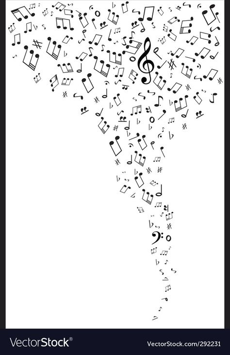 Starbucks Collage, Music Notes Illustration, Sheet Music Tattoo, Music Notes Drawing, Bass Guitar Chords, Music Printables, Music Tones, Music Tattoo Sleeves, Music Notes Tattoo