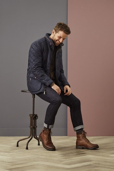 Style Ideas For Men, Boots Outfit Men, Botas Chelsea, Rain Shoes, Mens Fashion Smart, Fall Outfits Men, Winter Outfits Men, Nice Style, Stylish Mens Outfits