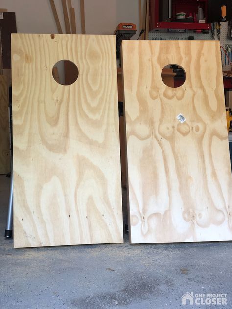 How to Build a Regulation Cornhole Set Diy Regulation Cornhole Boards, Regulation Cornhole Boards Diy, How To Make Cornhole Boards Diy, Cornhole Plans, Diy Corn Hole, Cornhole Board Dimensions, Corn Hole Plans, Spool Projects, Wooden Spool Projects