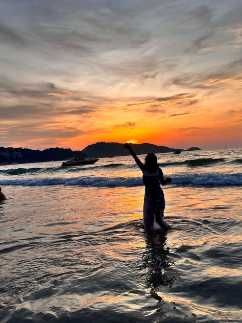 Sunsets in miami Thailand Island Hopping, Patong Beach, Thailand Phuket, Island Hopping, Travel Photo, Coconut Girl, Phuket, Thailand, Coconut