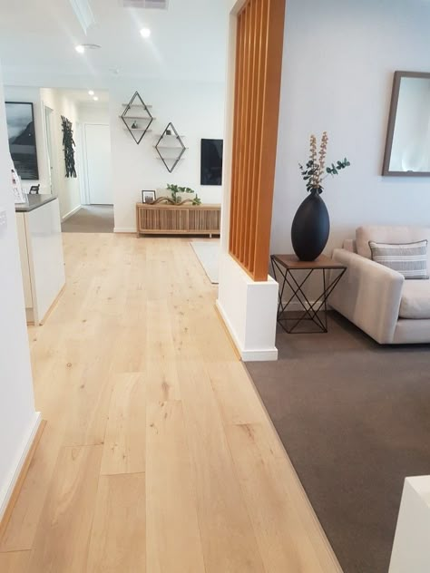 Natural wood laminate, grey carpet (to match tiles)? Carpet And Laminate Transition, Wood Floor To Carpet Transition, Hardwood And Carpet Combo, Carpet And Flooring Combinations, Carpet And Laminate Together, Wood And Carpet Flooring Combination, Half Carpet Half Wood Living Room, Carpet And Wood Floor Transition, Carpet To Laminate Transition