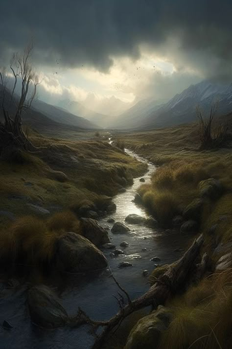 Dnd Places, Environmental Concept Art, Arte Peculiar, Fantasy Props, Location Inspiration, Gorgeous Scenery, Landscape Art Painting, Fantasy Places, Dungeons And Dragons Homebrew