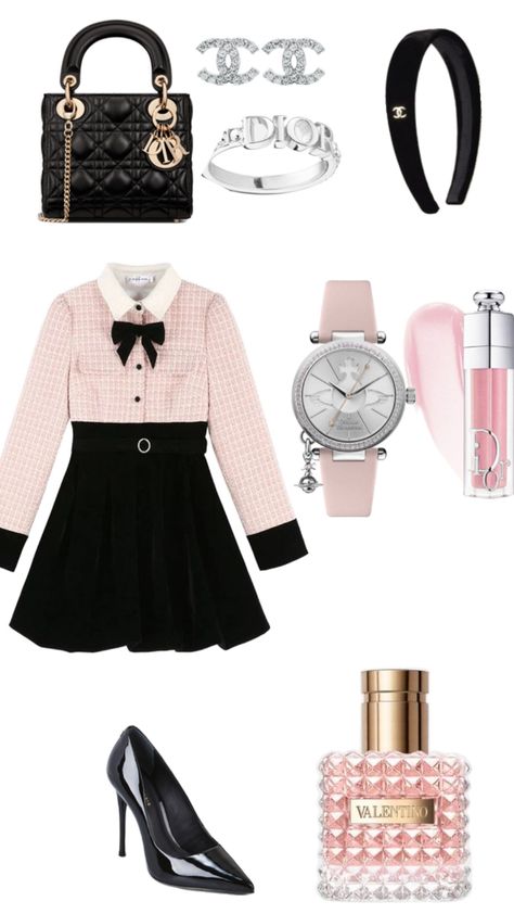 🎀 Chanel Inspired Outfit, Simple Casual Outfits, Lawyer Outfit, Easy Trendy Outfits, Classic Outfits, Girly Outfits, Preppy Outfits, Elegant Outfit, Old Money