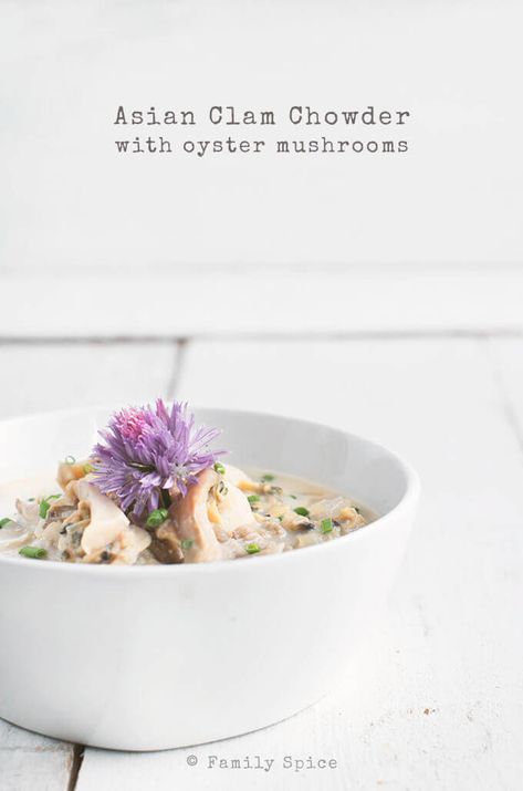 Consomme Recipe, Oyster Mushrooms, Water Chestnuts, Clam Chowder, Soups And Stews, Chowder, Potato Salad, Stew, Soups