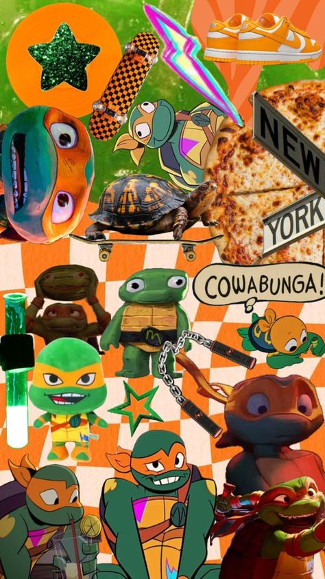 Tmnt Wallpaper, Mystic Wallpaper, Tmnt Mikey, Tmnt Characters, Tmnt Artwork, Ninja Turtles Art, Tmnt Turtles, Funny Phone Wallpaper, Teenage Mutant