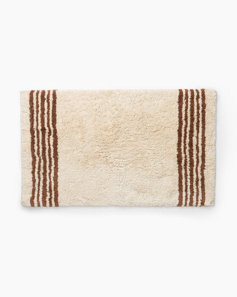 Beata Bath Mat – McGee & Co. Bath Mats Bathroom Ideas, Bath Mat Runner, Small Bath Mat, Grey Baths, Neutral Bathroom, Warm Decor, Bathroom Bath Mats, Blue Palette, Mcgee & Co