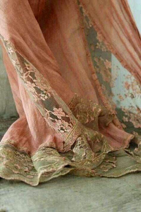 Linens And Lace, Soft Autumn, Just Peachy, Vintage Lace, Beautiful Things, Pretty In Pink, Pretty Things, Vintage Clothing, Things I Love