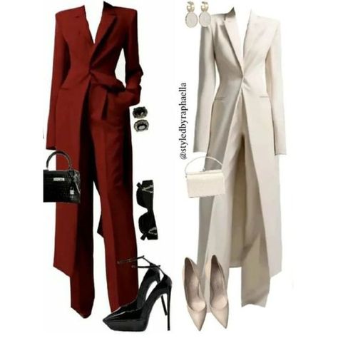 Stylish Work Attire, Woman Suit Fashion, Neue Outfits, Classy Work Outfits, Stylish Work Outfits, Modest Fashion Outfits, Looks Chic, Kpop Fashion Outfits, Fancy Outfits