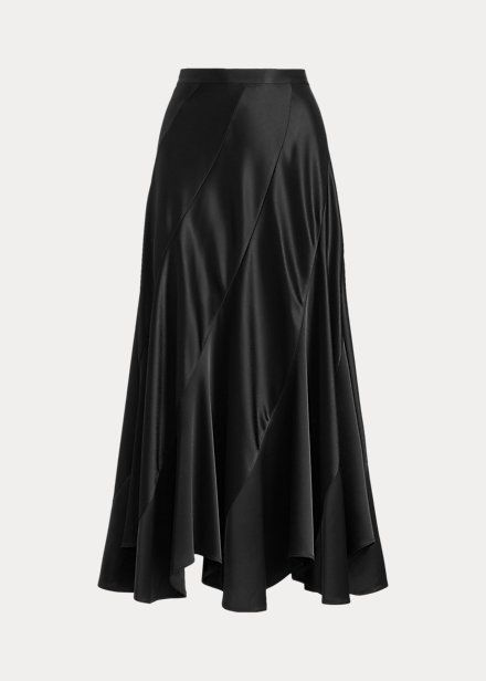 Panelled Skirt, Women Ralph Lauren, Paneled Skirt, Scalloped Hem, A Line Skirt, Skirt Fashion, Shopping List, Long Skirt, A Line Skirts