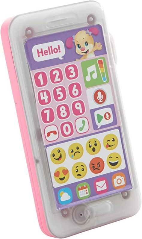 Amazon.com: Fisher-Price Laugh & Learn Leave a Message Smart Phone : Toys & Games Phone Watch For Kids, Vanity Set With Lights, Disney Frozen Toys, Learning Songs, Minnie Mouse Toys, Best Christmas Toys, Toddler Christmas Gifts, Princess Toys