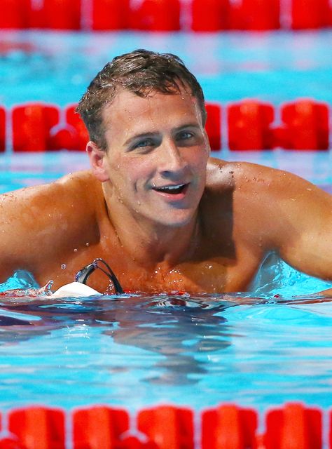 This Instagram Account Is Revealing Olympians Who Use Tinder+#refinery29 Ryan Lochte Swimming, God Particle, Ryan Lochte, Katie Ledecky, Swimming World, Swimmers Life, Olympic Swimmers, Swim Life, Pro Athletes