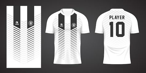 White sports shirt jersey design templat... | Premium Vector #Freepik #vector #soccer-kit #baseball-jersey #football-kit #baseball-uniform Jersey Design Template, Jersey Font, Sport Shirt Design, Sports Jersey Design, T Shirt Design Template, Base Ball, Sports Shirt, Uniform Design, Clothing Mockup