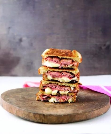 Joy the Baker's Breakfast Grilled Cheese Recipe Make Doughnuts At Home, Breakfast Grilled Cheese, Toasted Cheese, Grilled Cheese Recipe, Cheese Day, Joy The Baker, Cheese Breakfast, Food Sandwiches, Cherry Jam