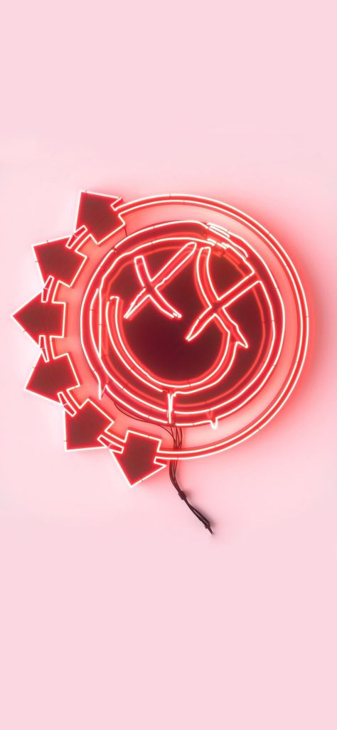 Blink 182 Background, Blink 182 Wallpaper, Orange Phone, Blink 182, Samsung Wallpaper, Phone Backgrounds, Iphone Background, Neon Signs, Neon