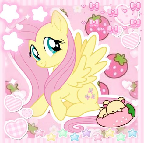 Kawaii Fluttershy, Fluttershy Cutecore, Pony O, Mlp Twilight, My Lil Pony, Super Kawaii, Cover Art Design, Mlp Pony, My Little Pony Pictures