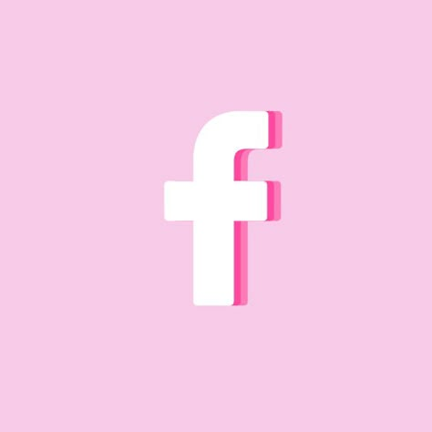 Pink Facebook Icon, Puzzle Drawing, Facebook Icon, Pink Wallpaper Hello Kitty, Glitter Phone Wallpaper, App Store Icon, Facebook Icons, Pink Icons, Insta Icon