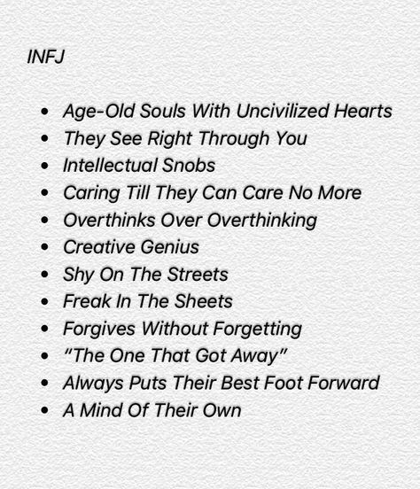 INFJ Infj Personality Quotes, Infj T Personality, Infj Quotes, Infj Traits, Infj Psychology, Meyers Briggs, Intj And Infj, Infj Type, Old Souls