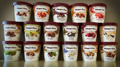 17 Häagen-Dazs Flavors, Ranked From Worst To Best Coffee Nutrition Facts, Haagen Dazs Ice Cream, Green Tea Cookies, Haagen Dazs, Almond Ice Cream, Mint Chip Ice Cream, Strawberry Butter, Green Tea Ice Cream, Matcha Chocolate