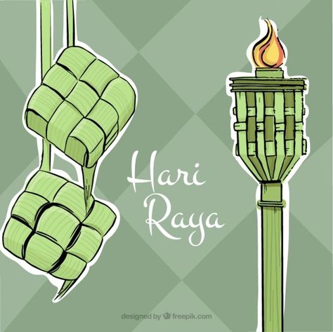 Hari Raya Background, Raya Background, Diy Eid Decorations, Ramadan Cards, Eid Mubarak Greeting Cards, Eid Crafts, Eid Mubarak Greetings, Hand Drawn Lettering, Poster Drawing