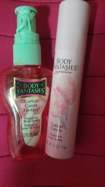 Body fantasies Cotton Candy body spray!2 Cotton Candy Body Wash, Body Fantasies Perfume, Cotton Candy Perfume, Fantasy Perfume, Candy Perfume, Bath And Body Works Perfume, Body Sprays, Bath And Bodyworks, Body Skin Care Routine