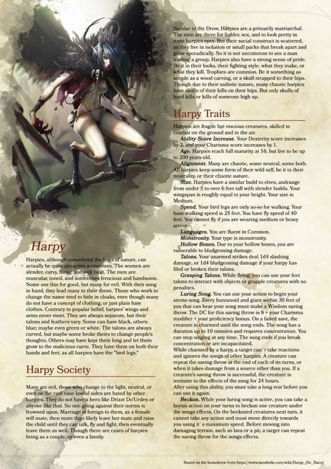 Homebrew Races, 5e Races, Dungeons And Dragons Races, D D Races, Dnd Stats, Monster Ideas, Dnd Homebrew, D D Classes, D D Character Ideas