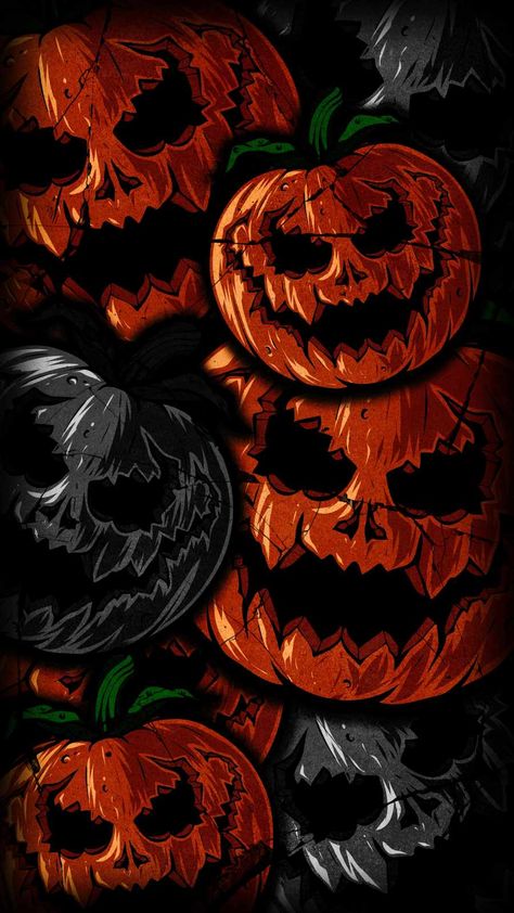 Pumpkin Faces Halloween IPhone Wallpaper - IPhone Wallpapers : iPhone Wallpapers Halloween Iphone Wallpaper, Spooky Halloween Pictures, Halloween Wallpaper Iphone Backgrounds, Pumpkin Wallpaper, Halloween Wallpaper Backgrounds, Ipad Wallpapers, Cute Fall Wallpaper, Halloween Artwork, Pumpkin Face