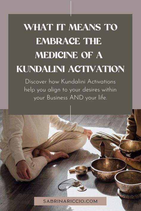 Discover how Kundalini Activations help you align to your desires within your Business AND your life. Kundalini Activation, Energy Activities, Life Force Energy, Kundalini Yoga, Time And Space, Life Force, Medicine, Force